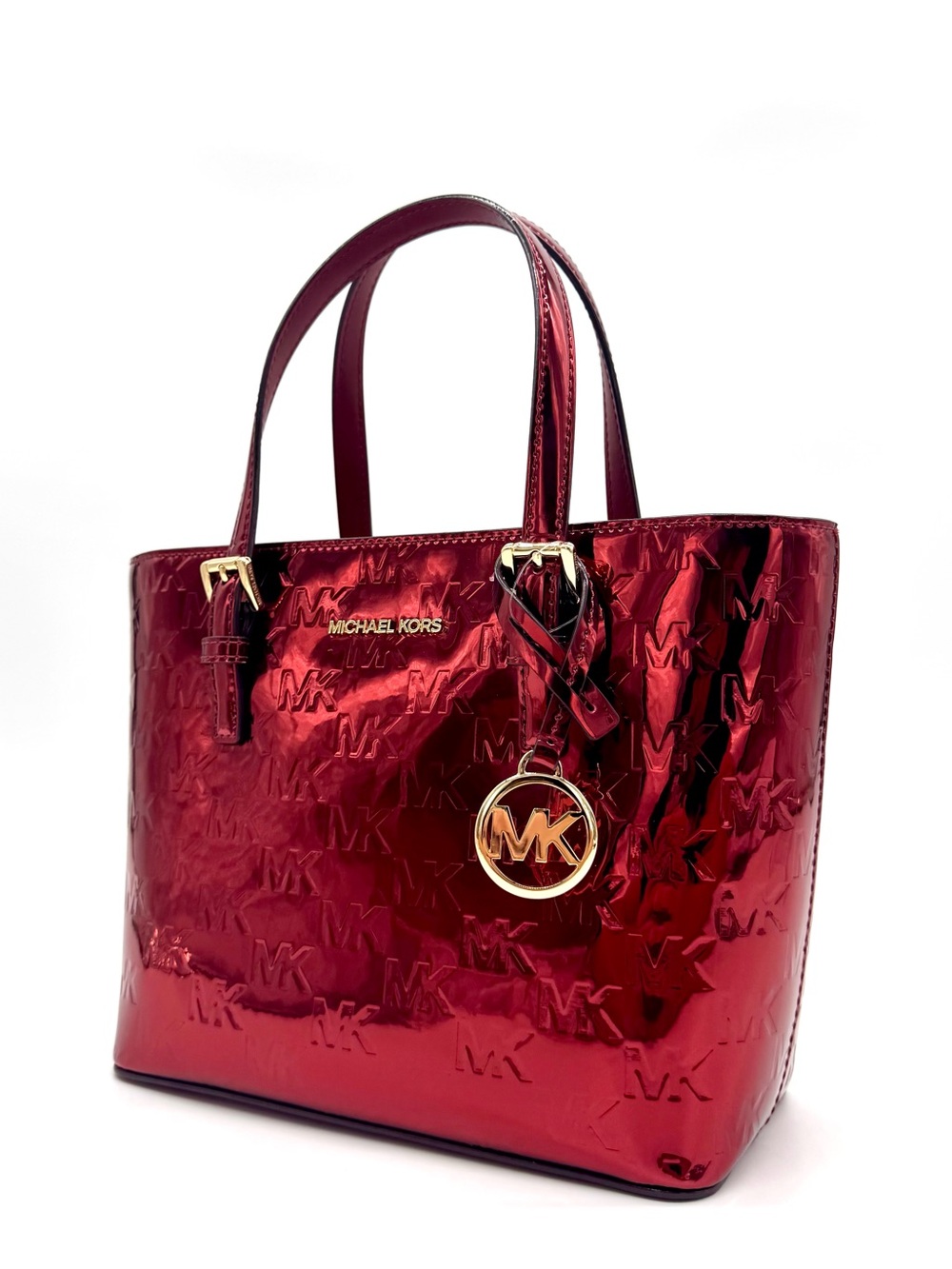 Michael Kors Jet Set Travel XS TZ Tote Bag Gold